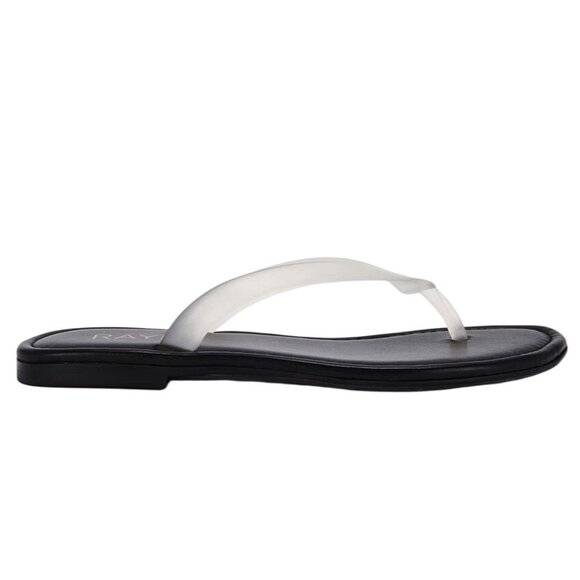 RAYE Shoes - RAYE Orion Sandals in Black Leather 7 with Box Womens Flip Flops